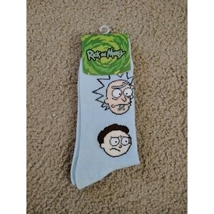 Rick and Morty Adult Crew Socks